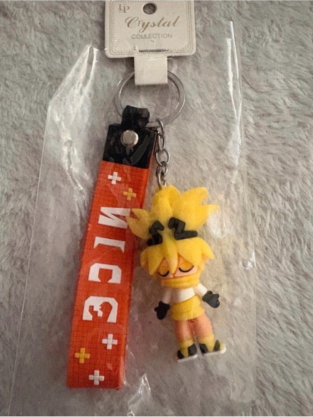 Yellow Amine Keychain